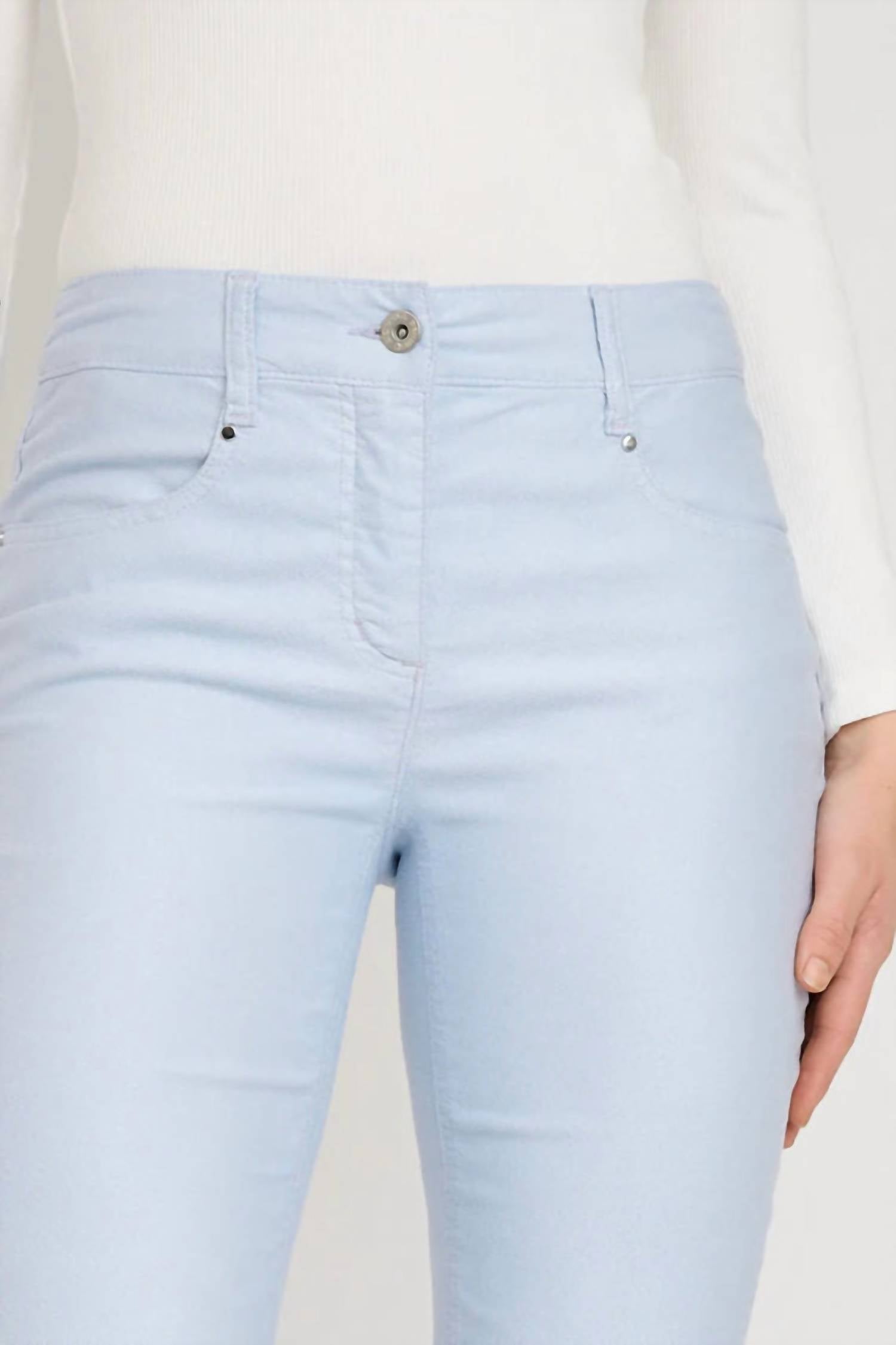 Robell - High Waist Trousers Jeans