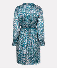 Esqualo - Long Sleeve Printed Dress