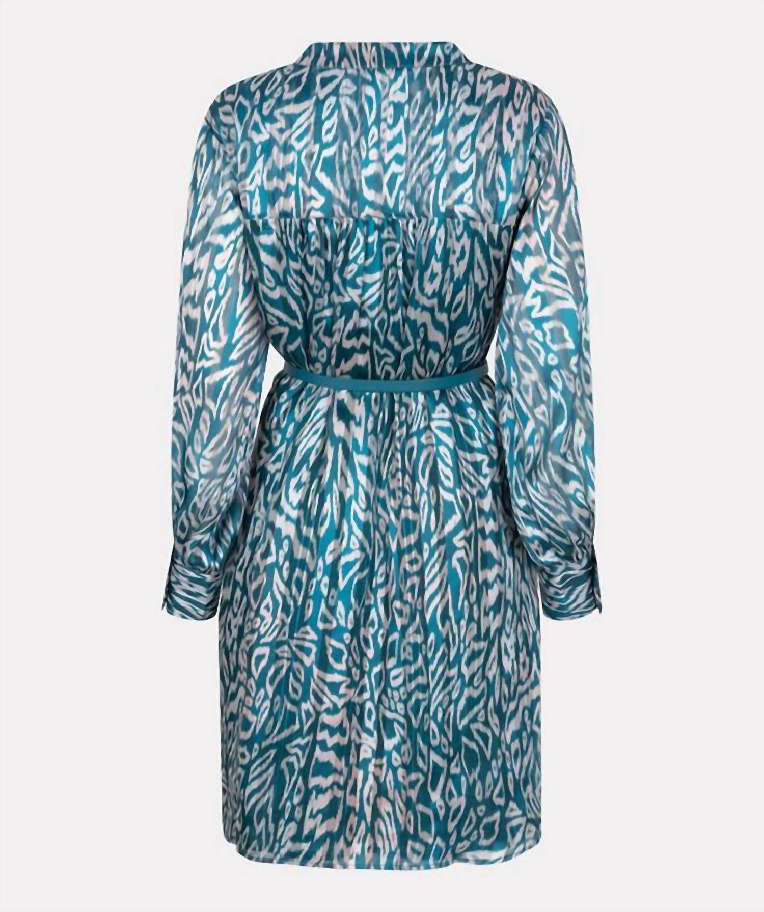 Esqualo - Long Sleeve Printed Dress