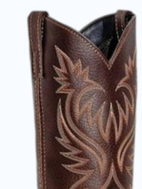 DAN POST. Men's Copper Kettle 12" Cowboy Boots in truckery - men's boots - detail view
