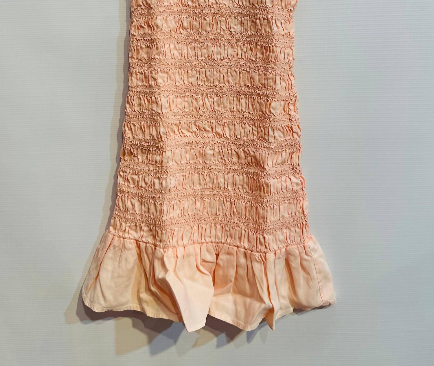 Smocked Dress with Ruffle