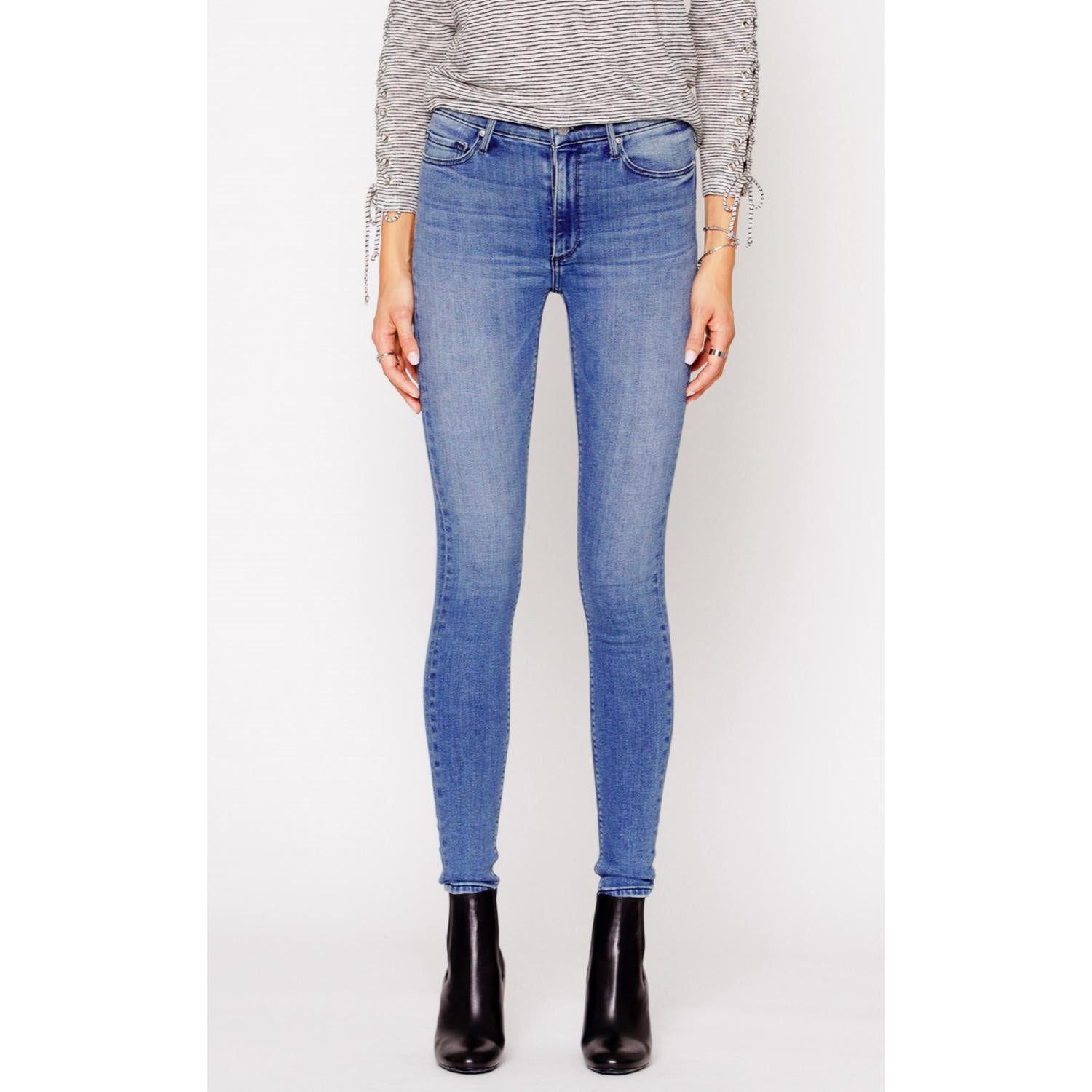 BLACK ORCHID Gisele High Rise Super Skinny Jeans in drop it - women's jeans
