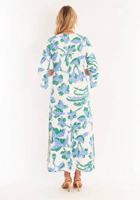 CK BRADLEY Cassandra Dress in lingren peri - women's dress - view 4