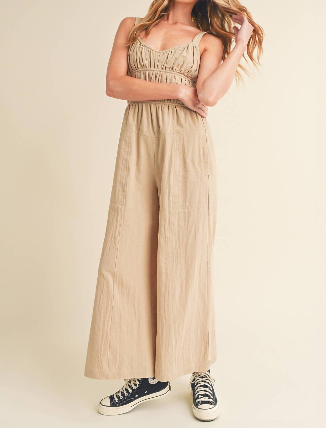 Aemi + Co - Lenni Smocked Jumpsuit