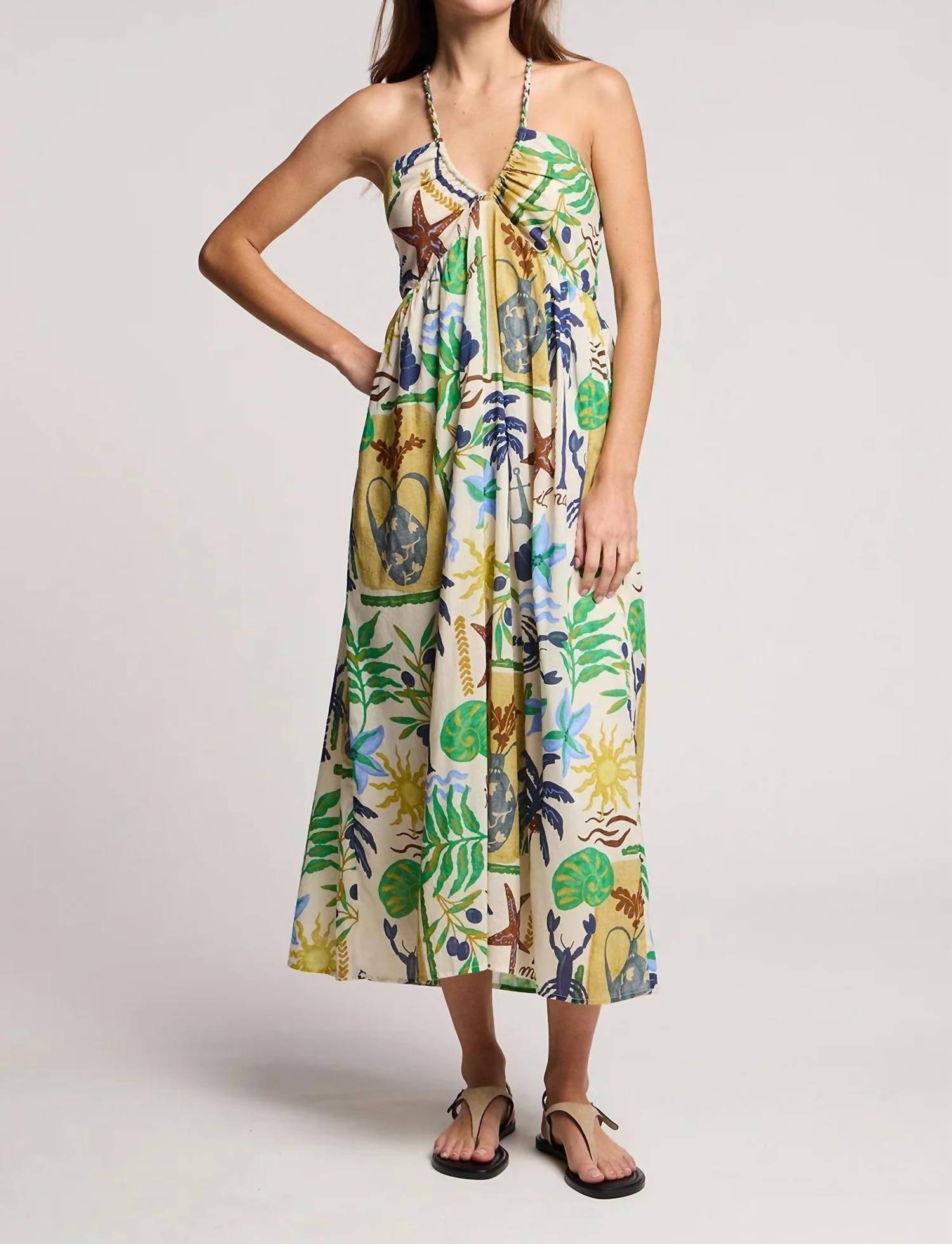 Velvet By Graham & Spencer - Leyla Printed Voile Dress