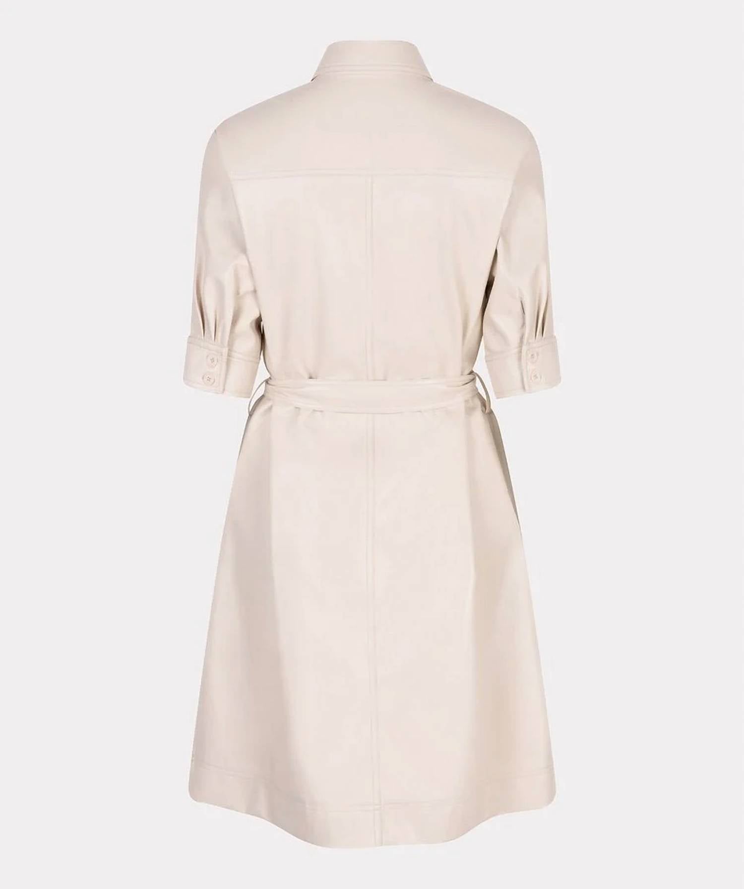 Esqualo - Super Soft Vegan Leather Dress