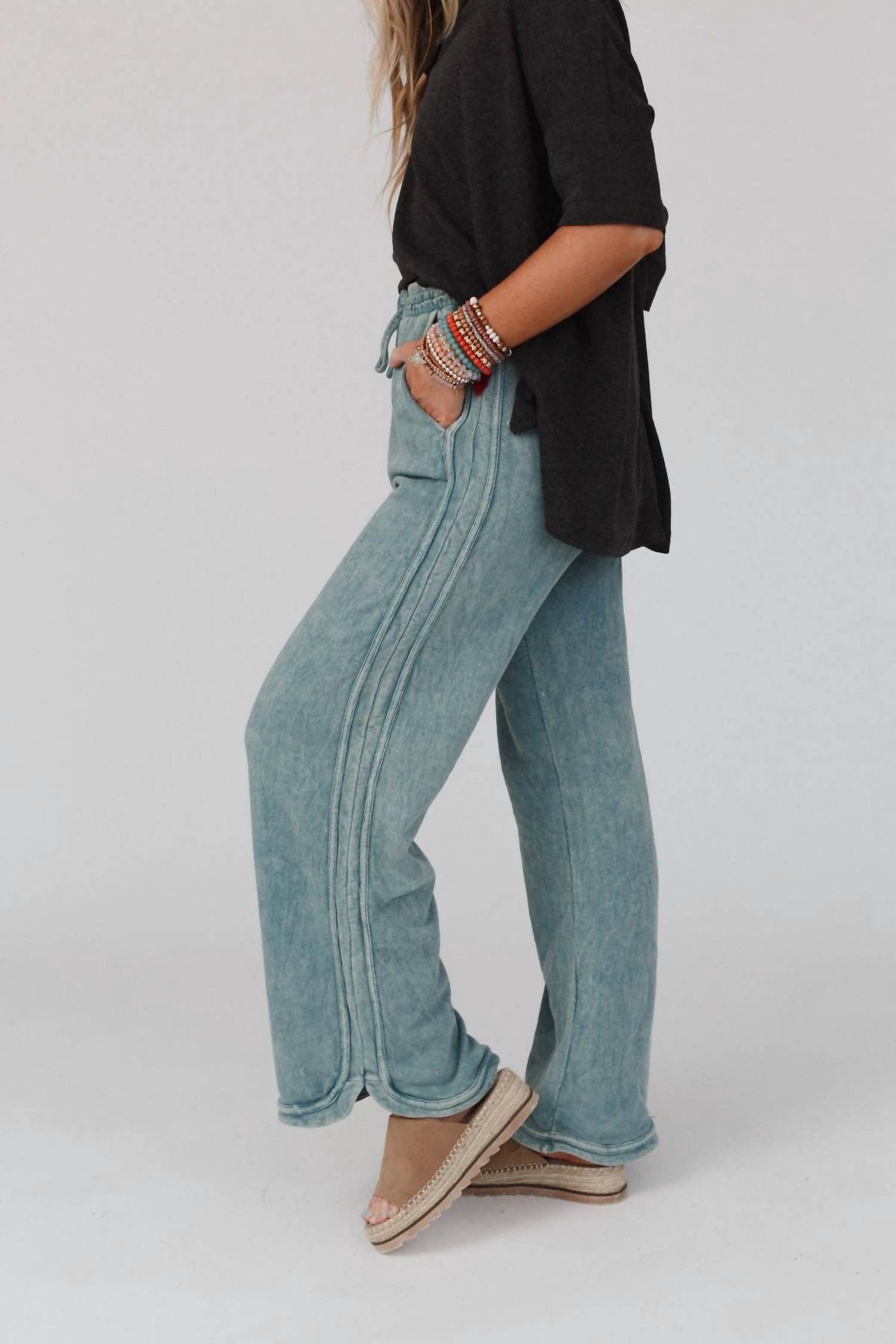 Three Bird Nest - Lounge Wide Leg Full Pants