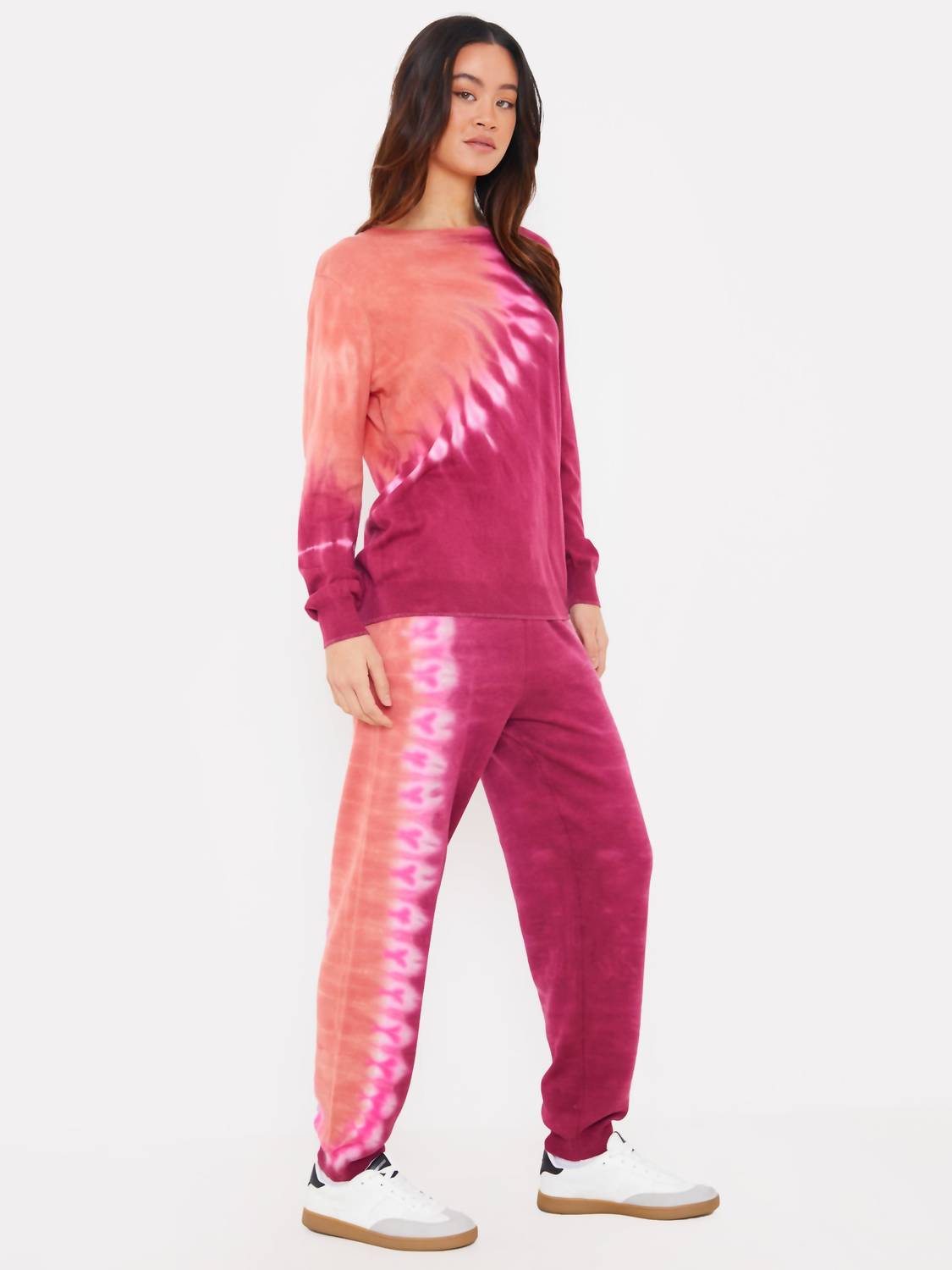 Brodie Cashmere - Burnout Tie Dye Joggers
