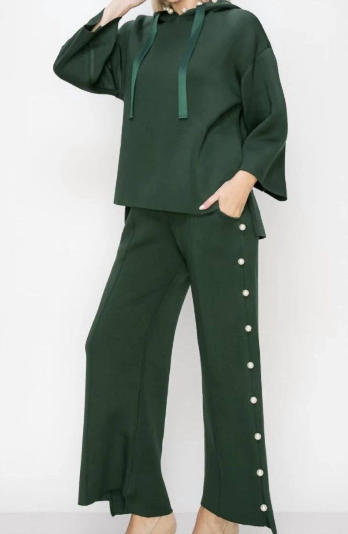 Joh - Farrah French Scuba Pearl Long Pant