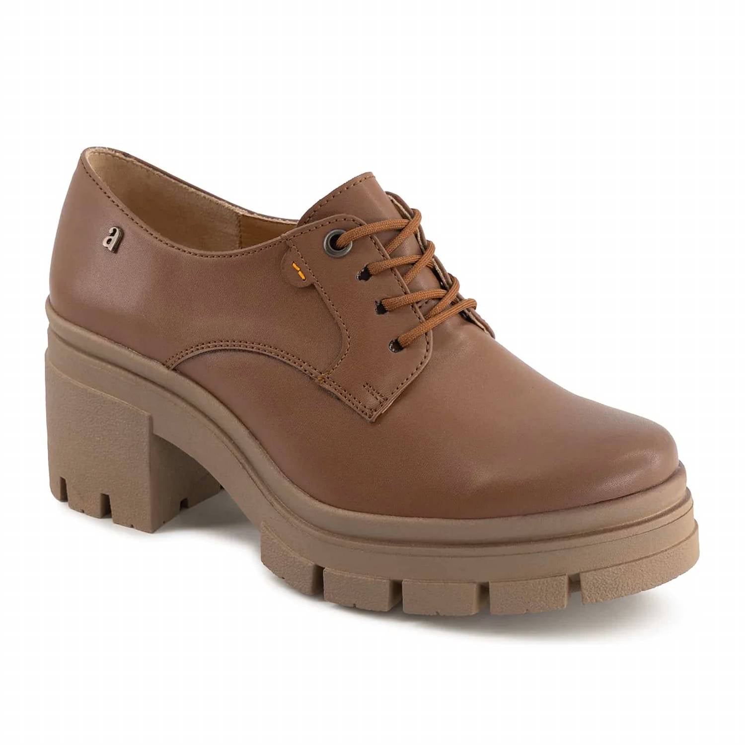 Andrea - Women's Heeled Oxfords Shoe