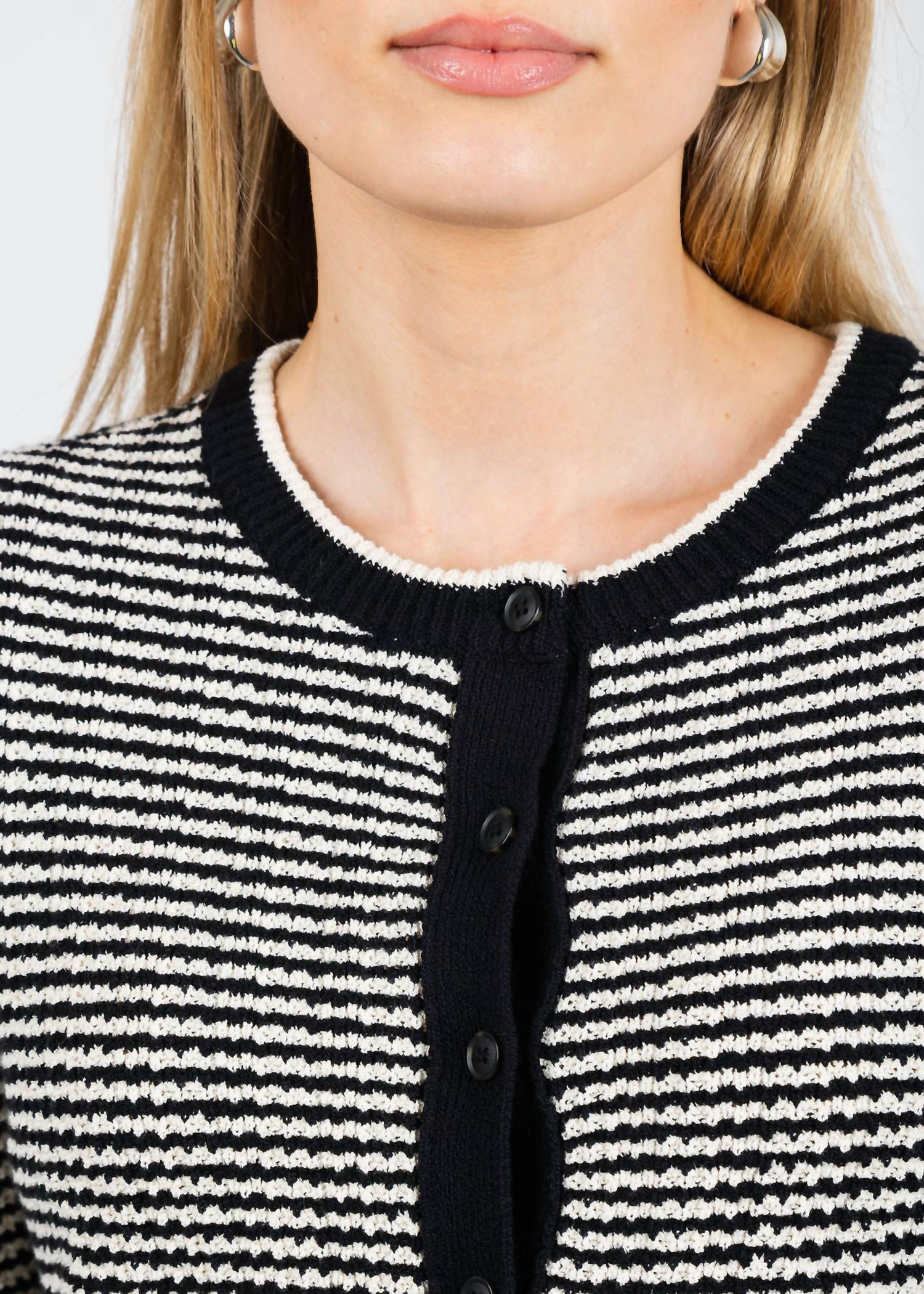 White + Warren - Boucle Cardigan
