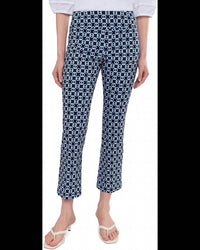 Elliott Lauren - Elastic Waist Pull On Boot Cut Pants