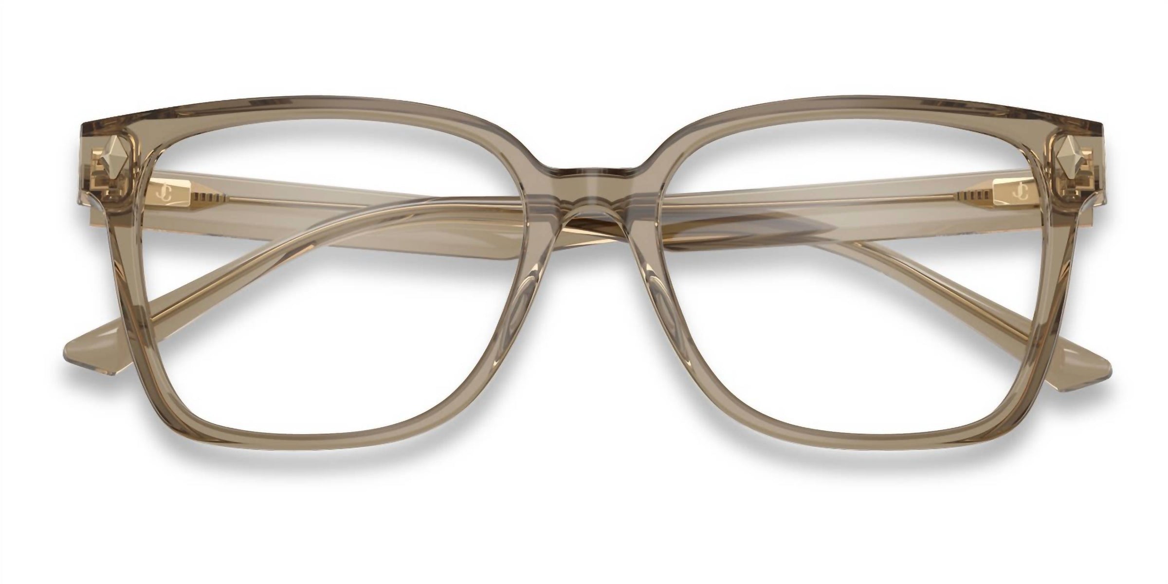 Jimmy Choo - Women's Transparent Prescription Eyeglasses Frame