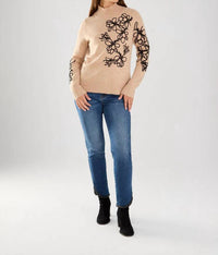 Fdj - Long Sleeve Mock Neck Sweater