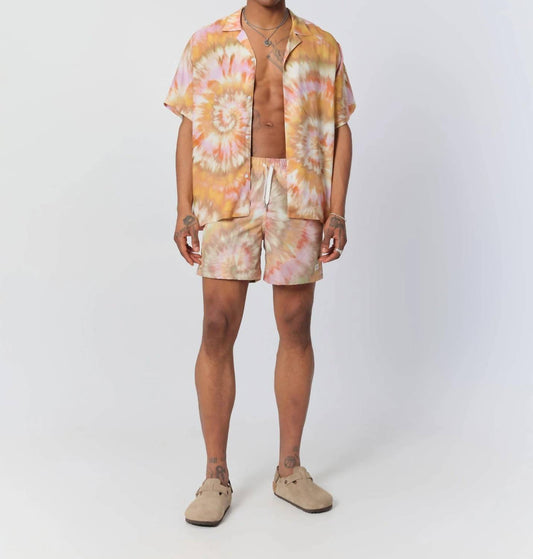 Bather - Calypso Swirl Swim Trunk