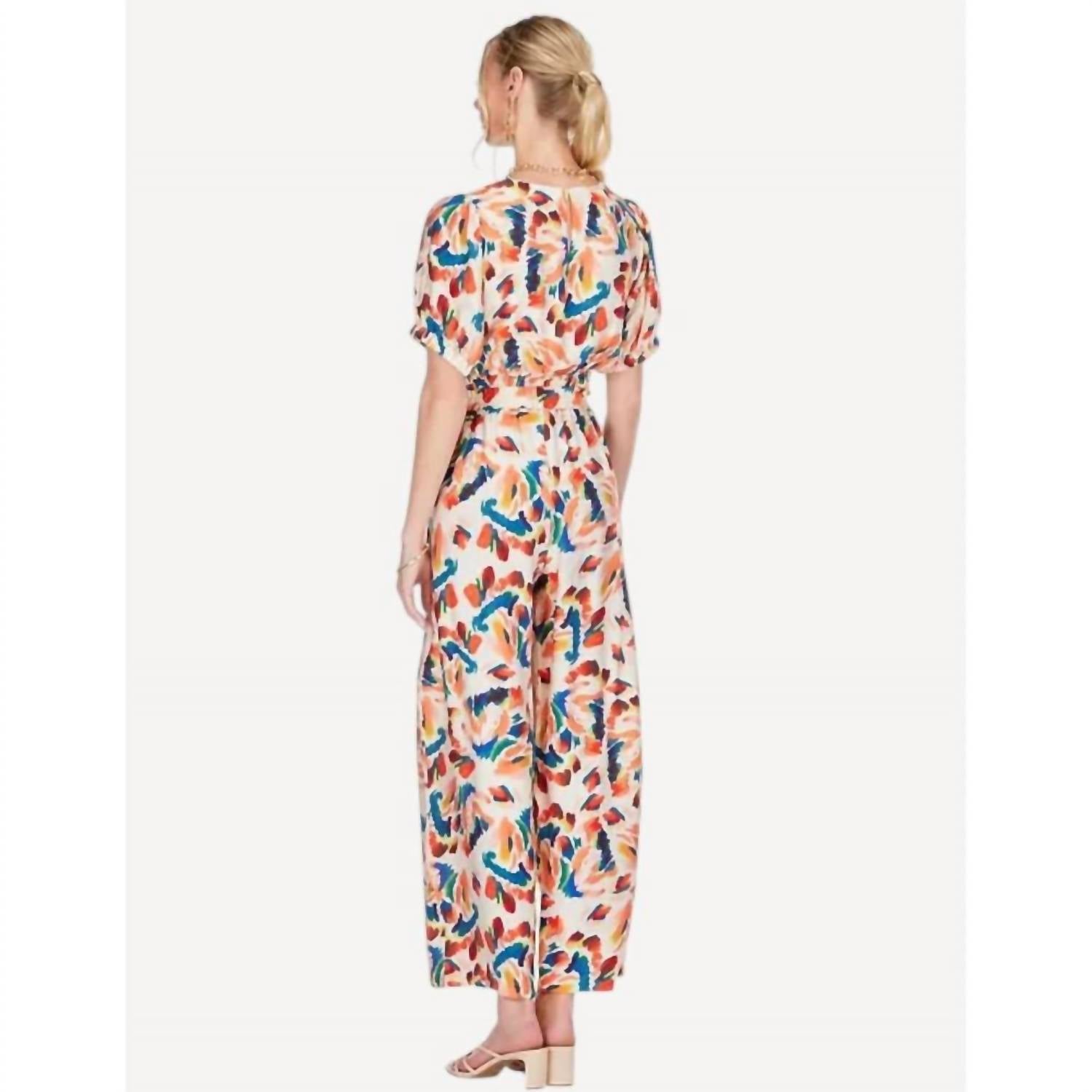 Joy Joy - High Rise Straight Palazzo Pants Set