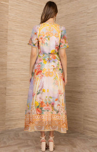 Hale Bob - Cyrilla Linen Organza Maxi Dress
