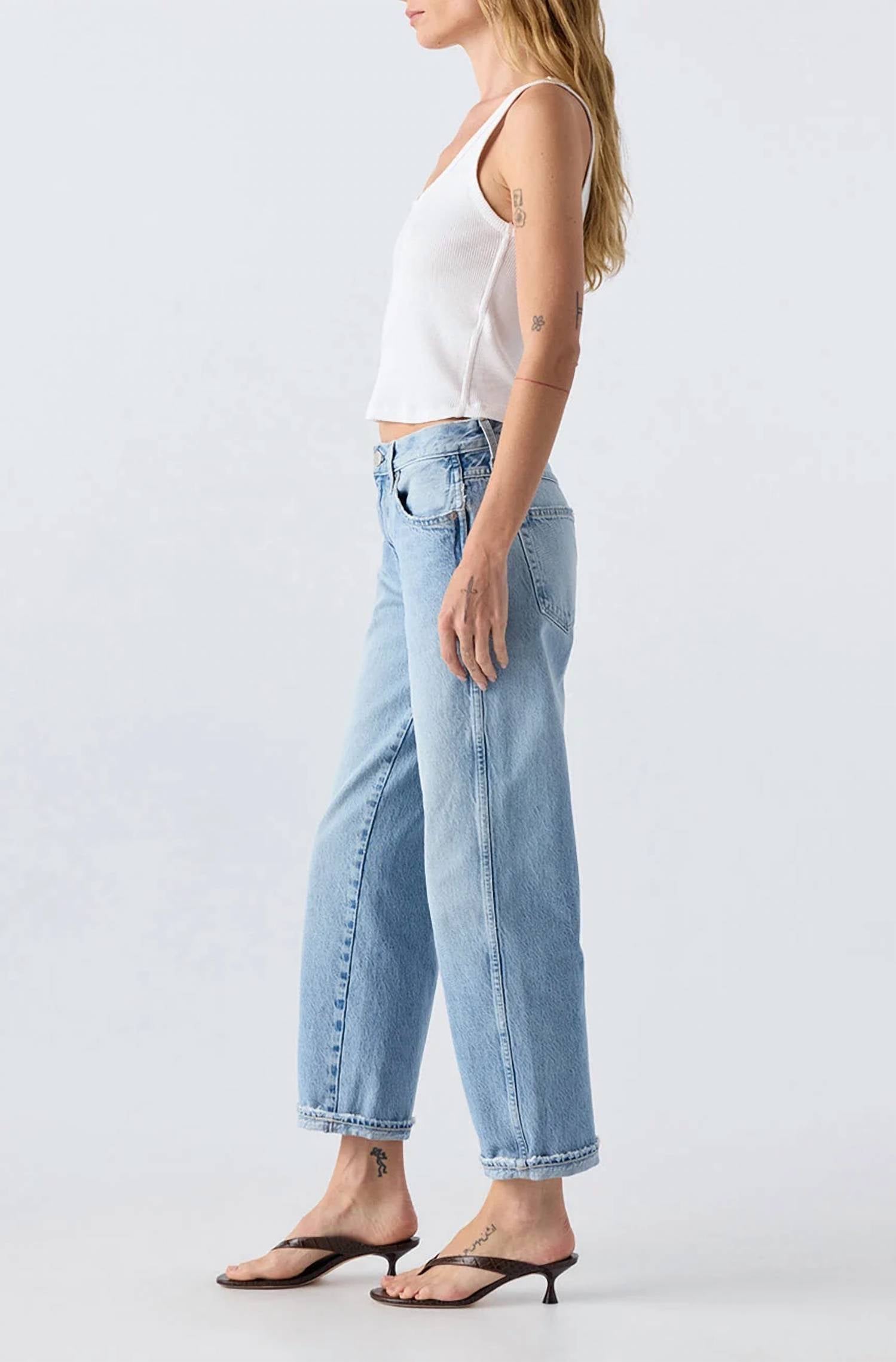 Amo - Velentina Straight Leg Jean