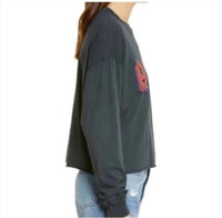 Daydreamer - Crop Graphic Sweatshirt