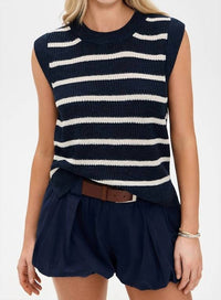 Faherty - Miramar Linen Sweater Tank Top