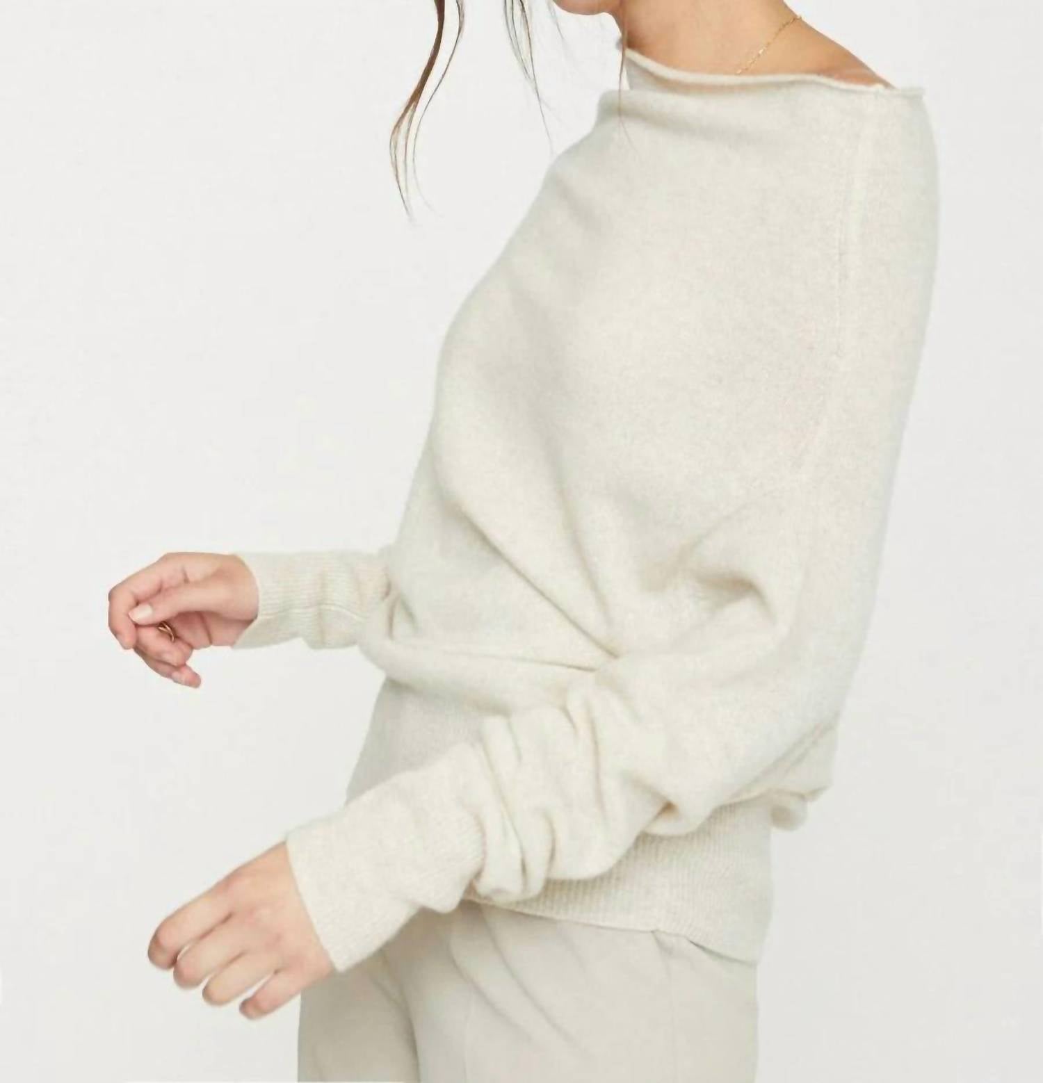 Brochu Walker - Lori Cashmere Off Shoulder Sweater