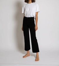 Askk Ny - Women's Resin Slim Crop Pants