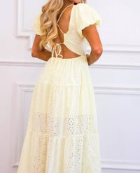 The Vintage Shop - Brissa Eyelet Maxi Dress