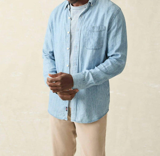 Faherty - Tried & True Chambray Shirt