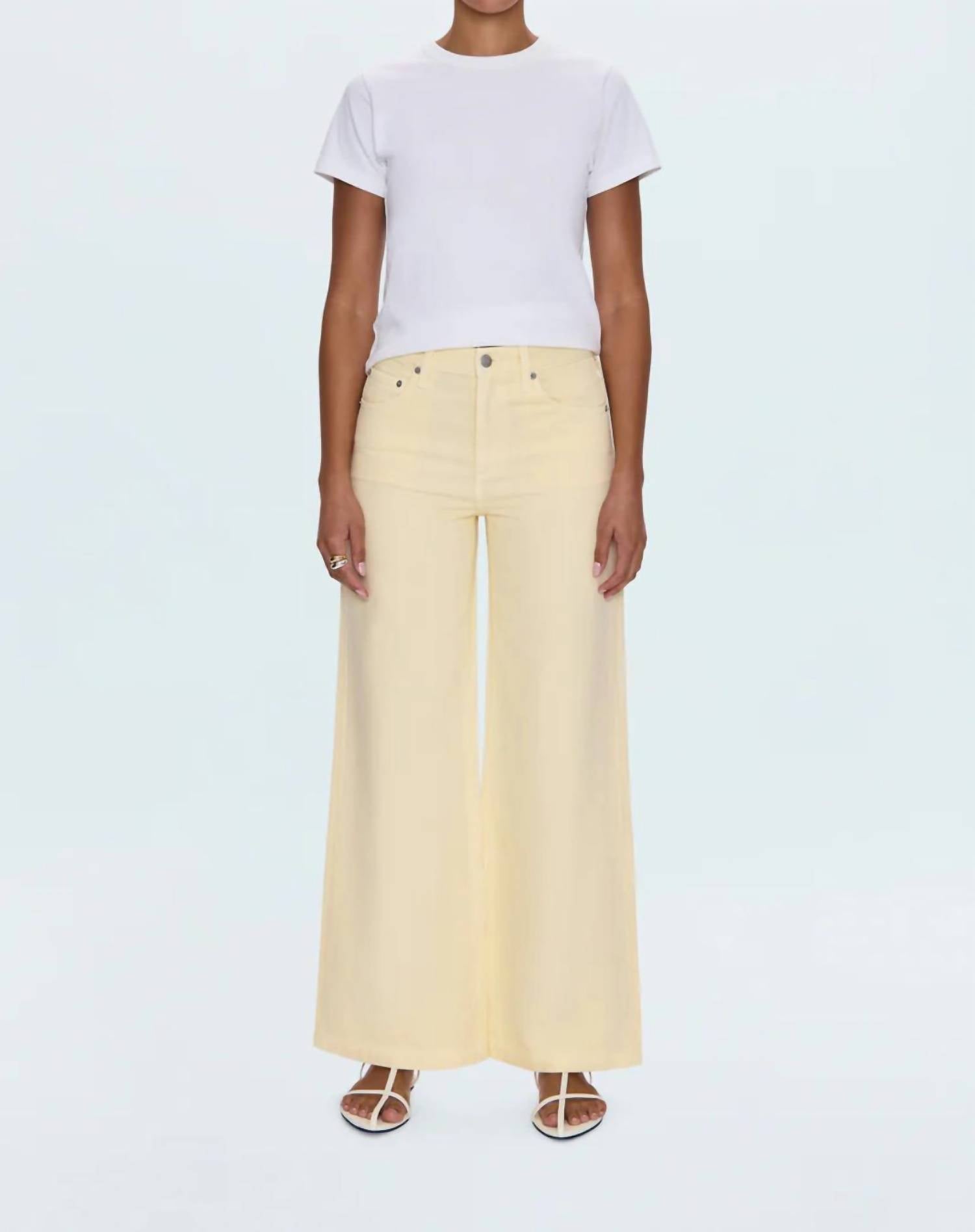 Pistola - Jadyn Low Slung Palazzo Jean