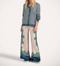 La Doublej - Straight-cut Button Down Silk Shirt