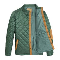 ONWARD RESERVE Braswell Quilted Jacket in dark forest - men's jacket - alternate view