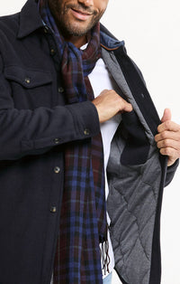 Jachs New York - Luxe Soft-Blend Quilt Lined Overshirt