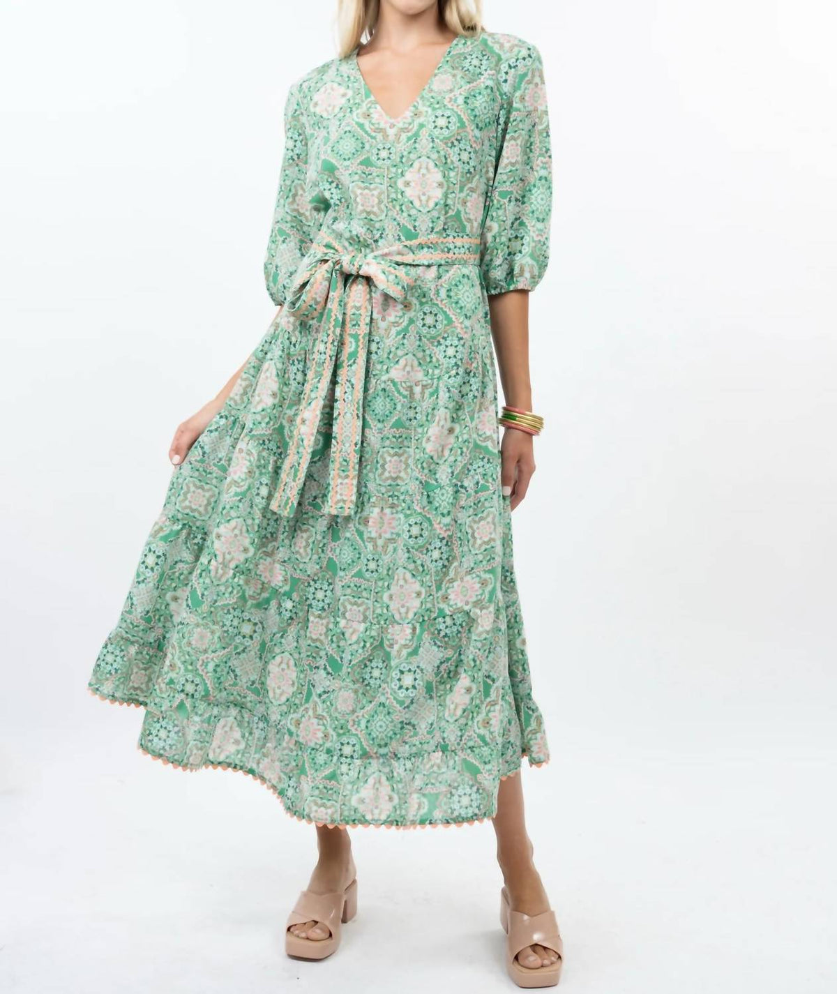Uncle Frank - Midi Tiered Dress