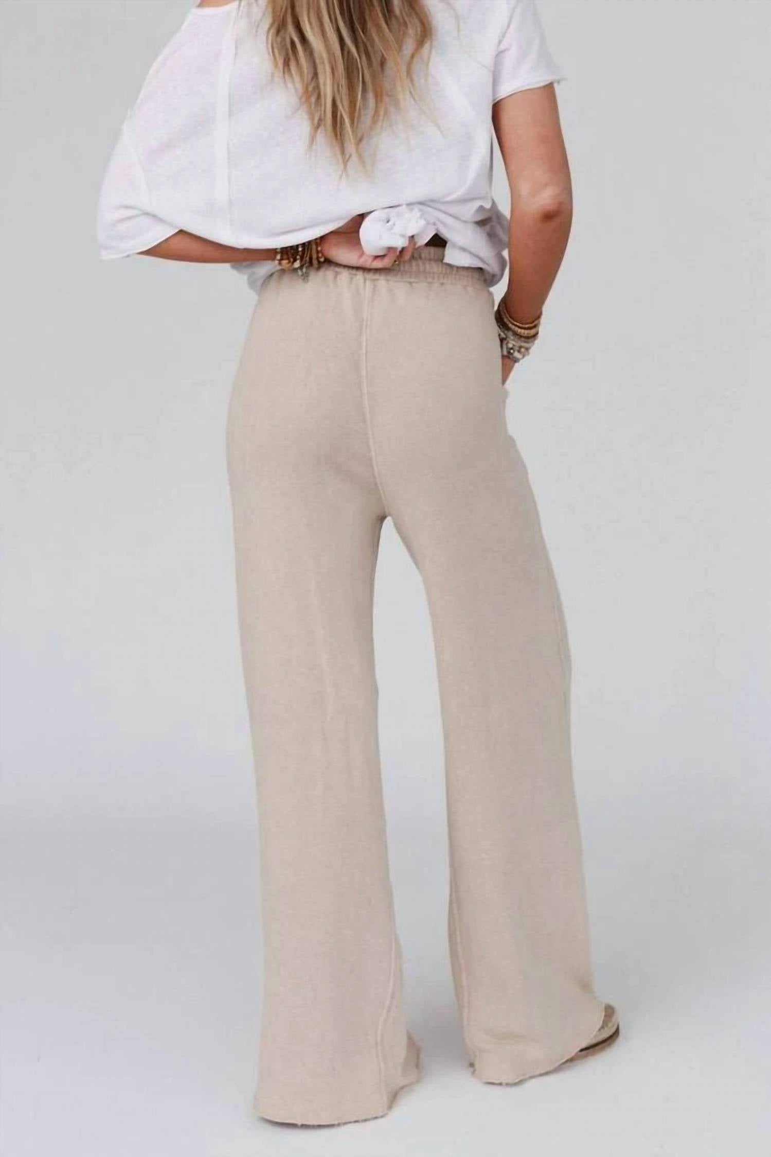 Three Bird Nest - Tie Sweat Pant with Pocket