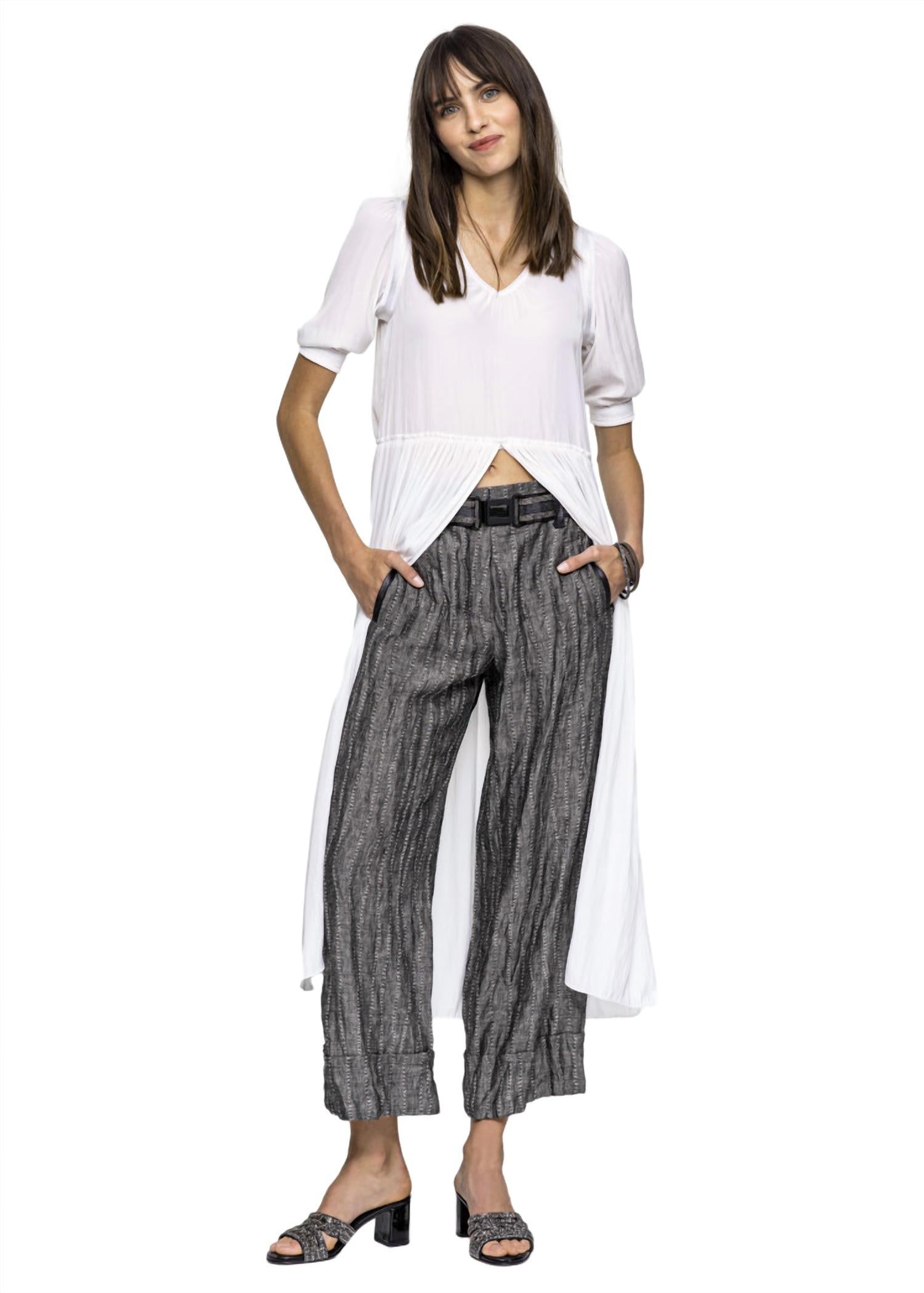 CULLOTTE STRIPE PANT