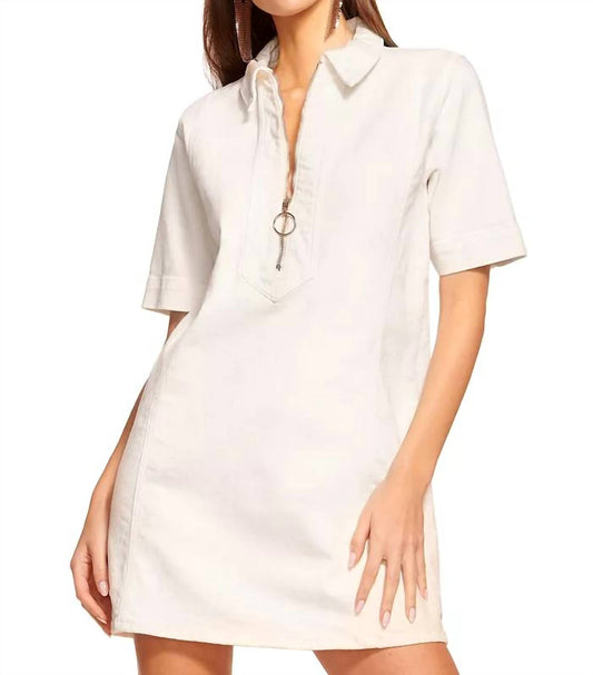 Ramy Brook - Tunechi Front Zip Mini Dress