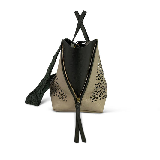 Kempton & Co. - Cutout Leather Kingsbridge Tote