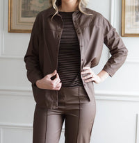Joh - Jomara Faux Leather Top