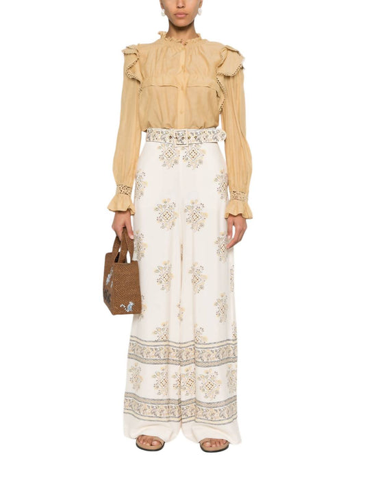 Zimmermann - WIDE LEG PANT