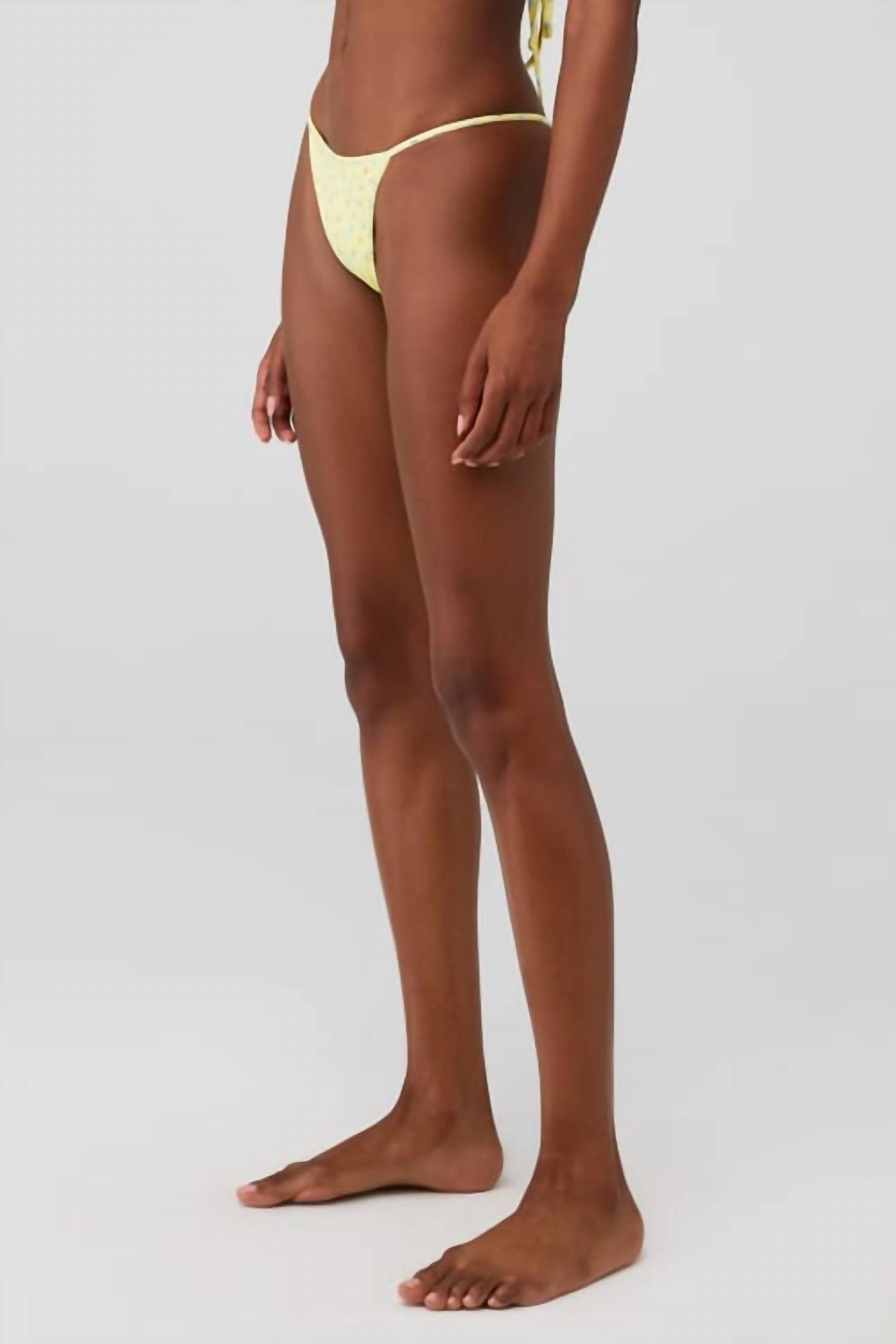 Frankies Bikinis - X Pamela Anderson Zeus Cheeky Bikini Bottom