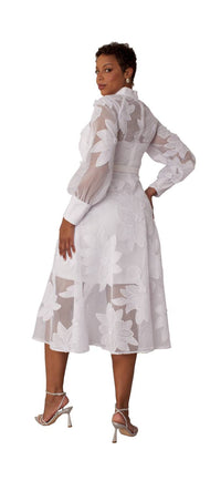 For Her Nyc - Floral Mesh Two-piece Dress