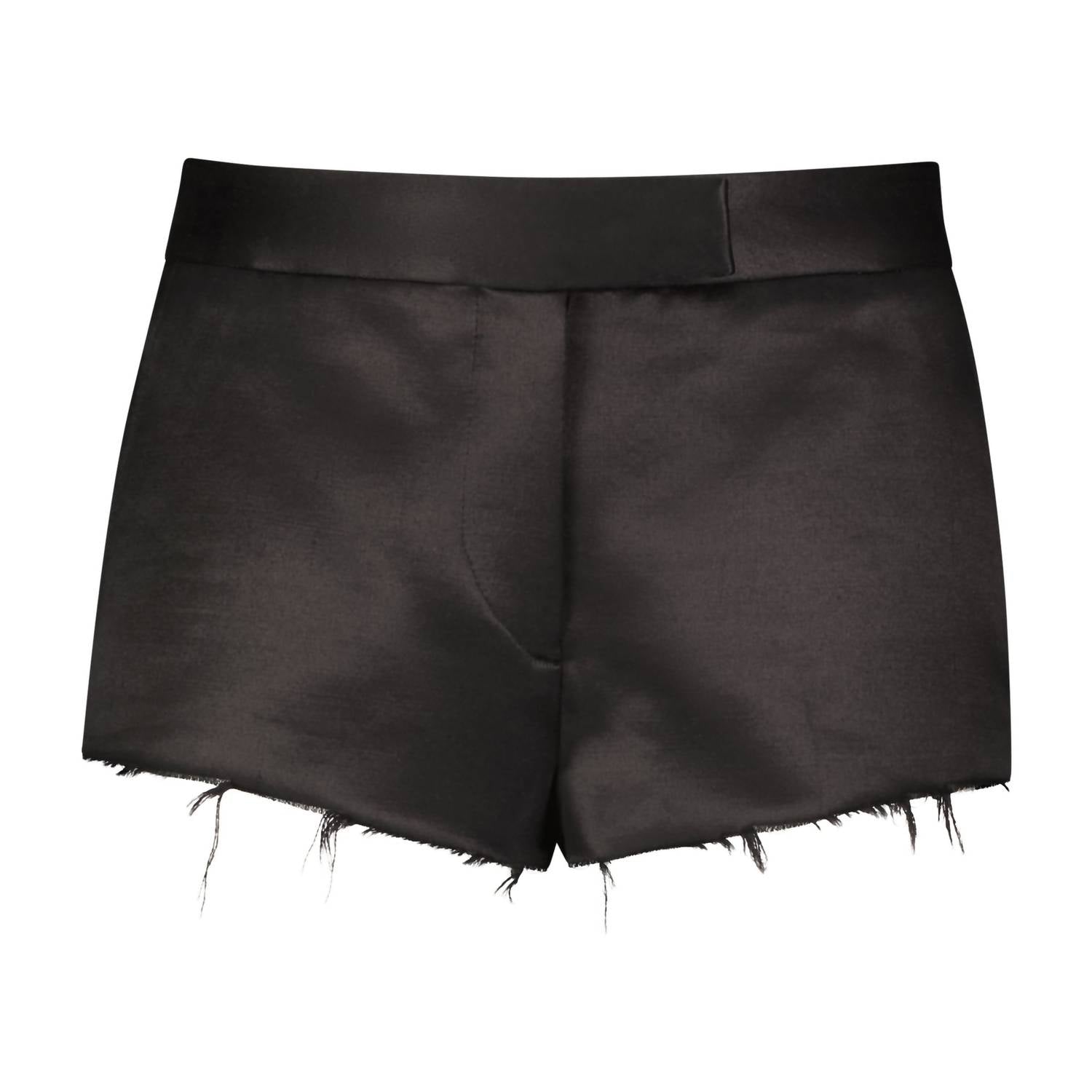 Marina Moscone - Raw Edge Hem Tailored Short