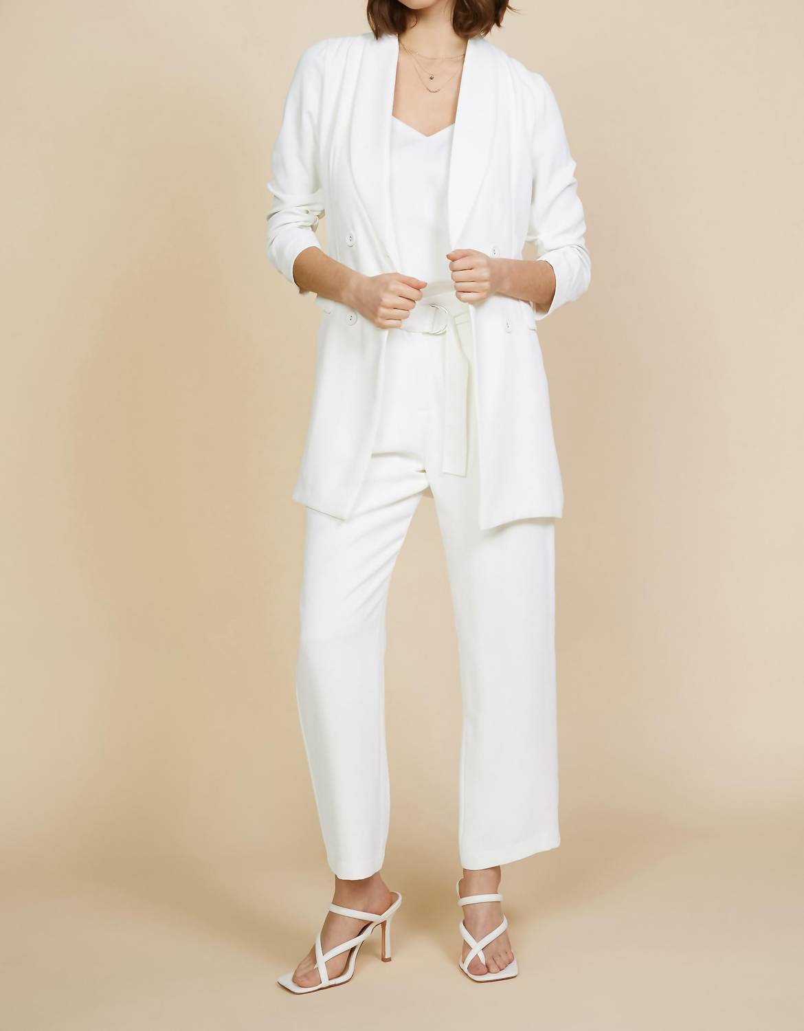Skies Are Blue - TAILORED DOUBLE BREASTED BLAZER