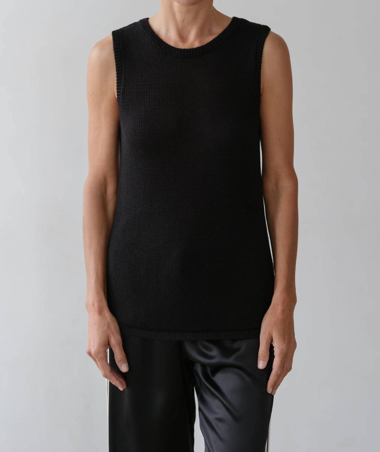 Donni. - Knit Shell Top