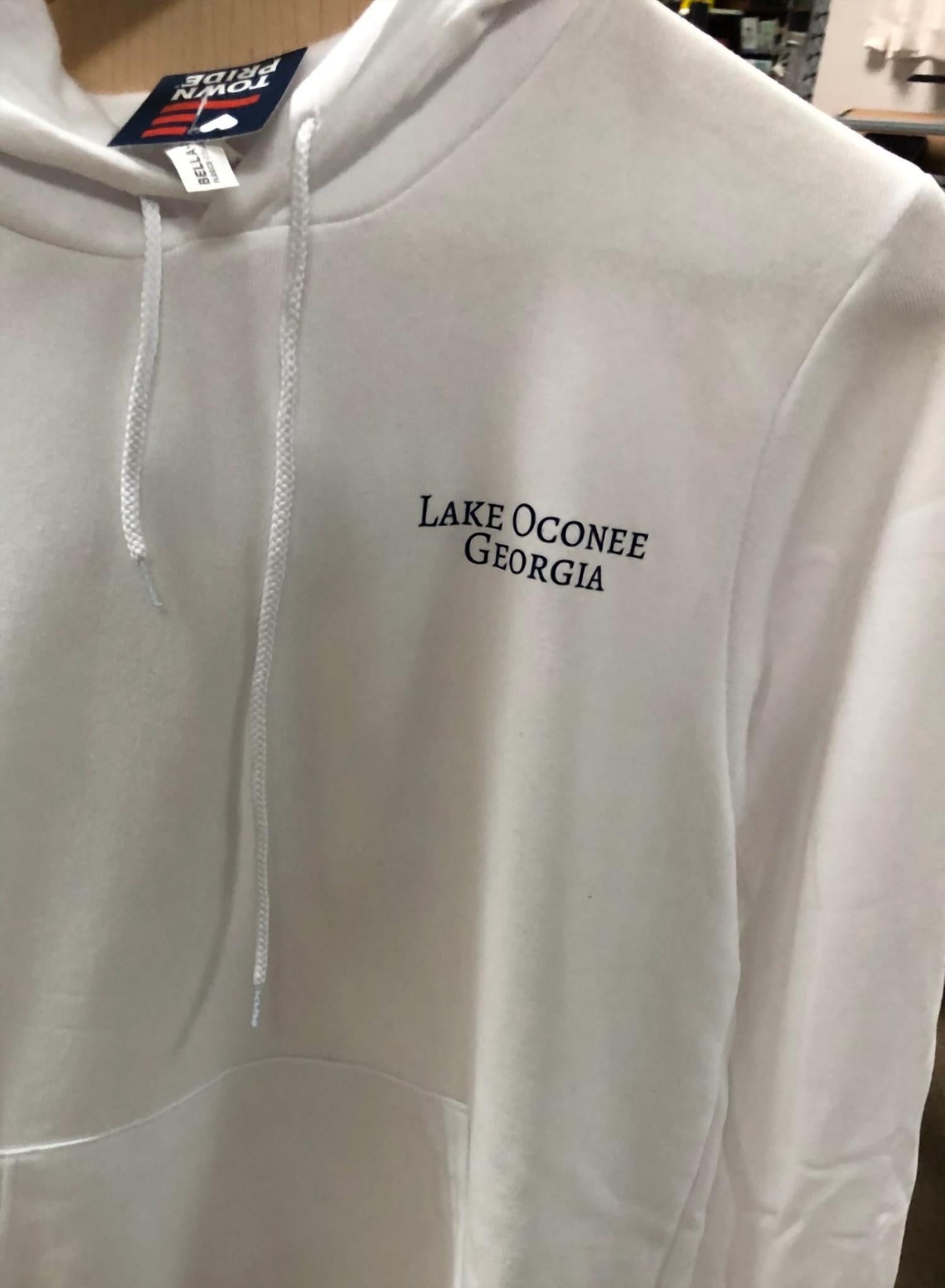 Town Pride - Unisex Lake Oconee Sweatshirt With Map