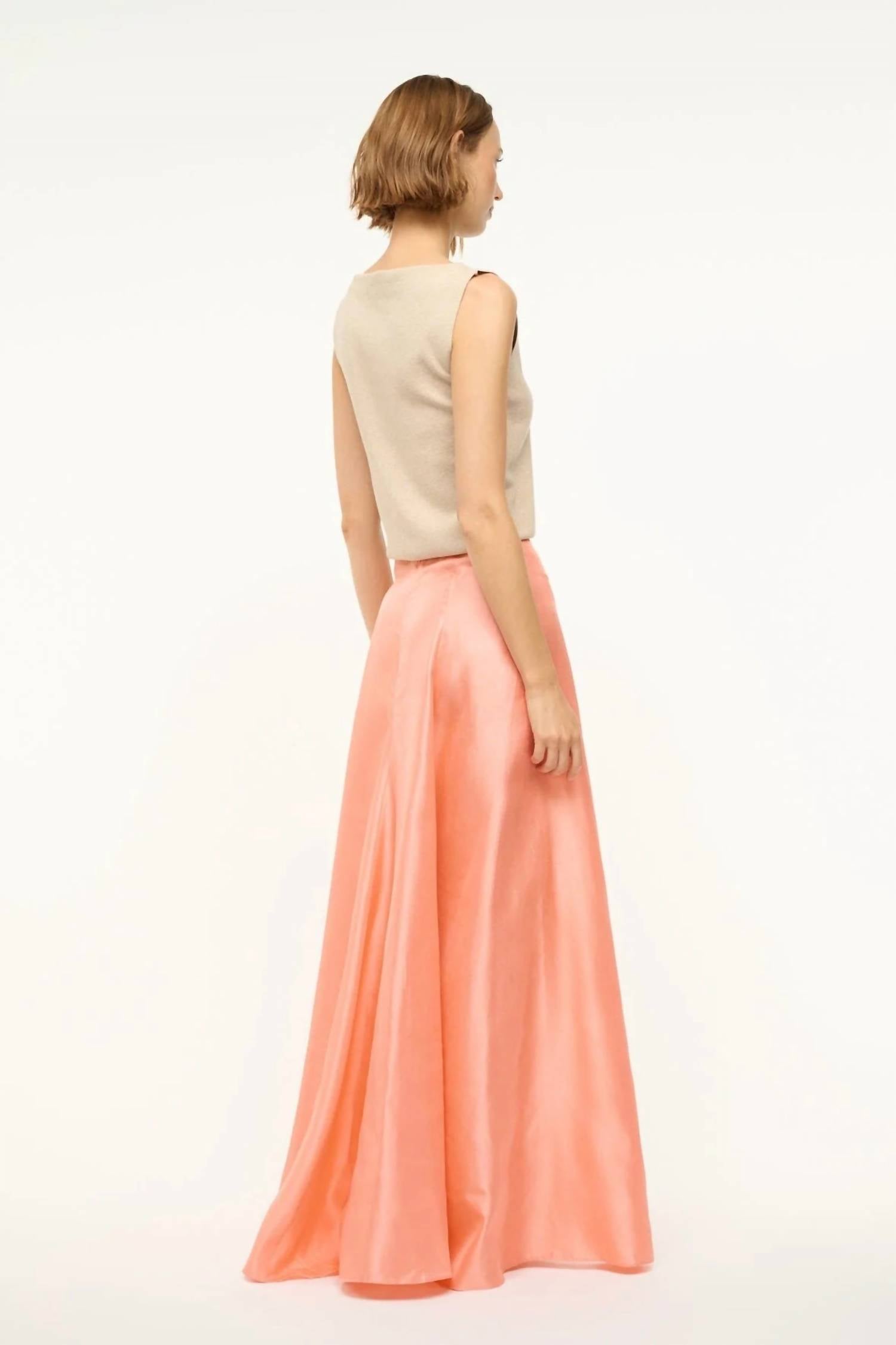 Staud - Vincenzo Silk Skirt