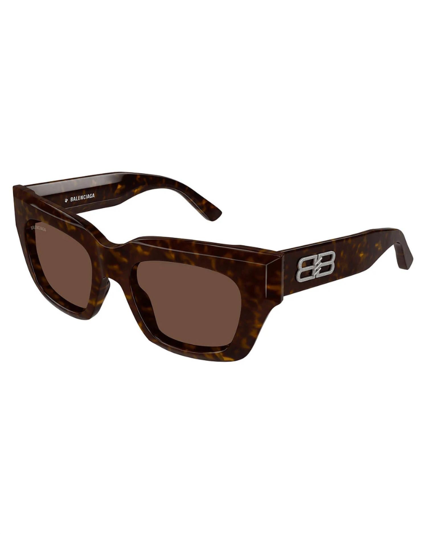 Balenciaga - Women's Bb Feminine Shape Square Non-polarized Sunglasses