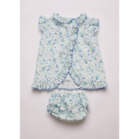 Pi And Pa - Olive Floral Set