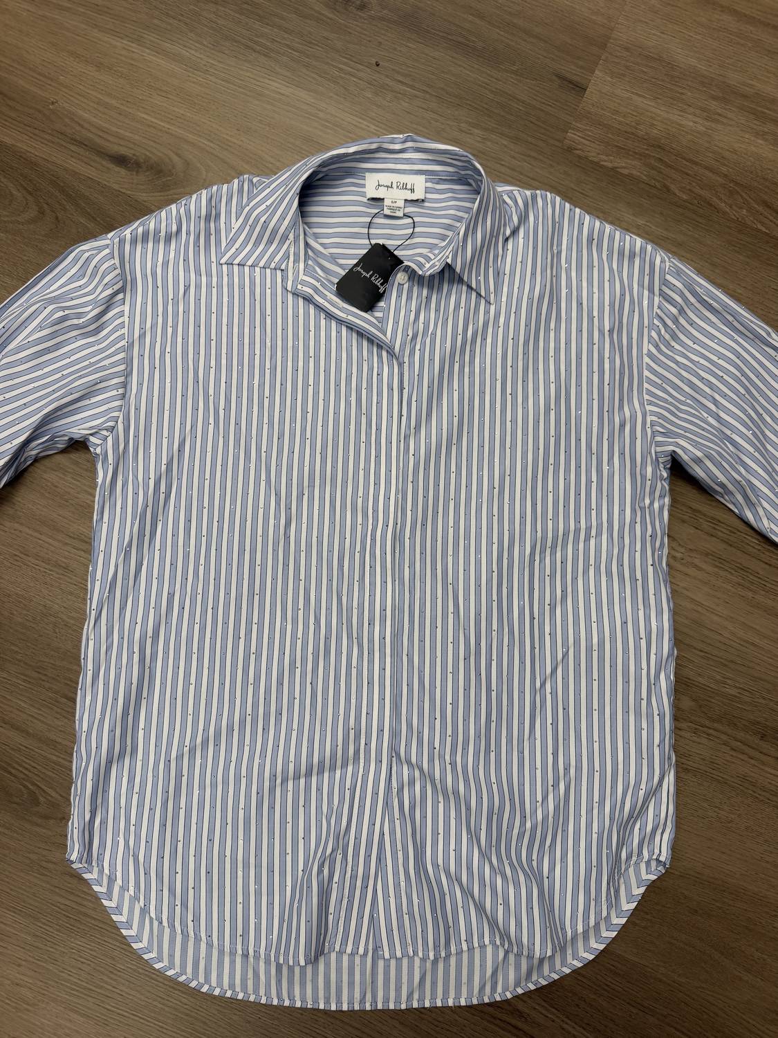 Joseph Ribkoff - Tencel Stripe Boxy Blouse
