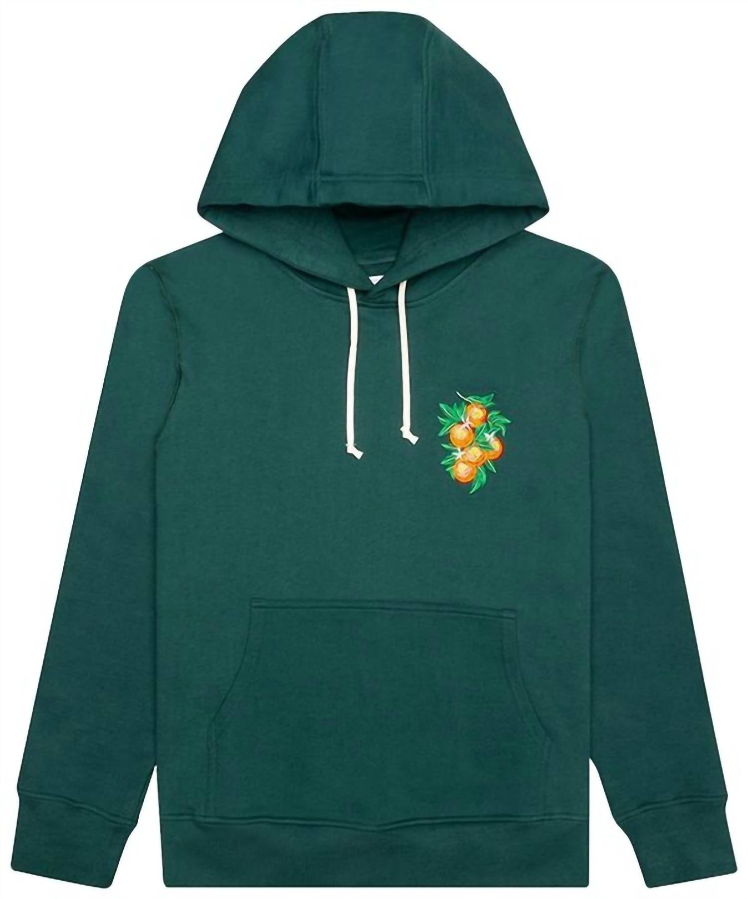 Casablanca - La Fleur D'oranger Embroidered Hoodie
